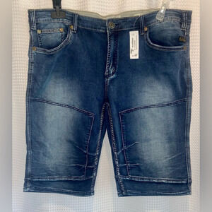 2/49$ Men’s Black Bull Apparel regular fit Jean Bermuda shorts Shorts size 44‎